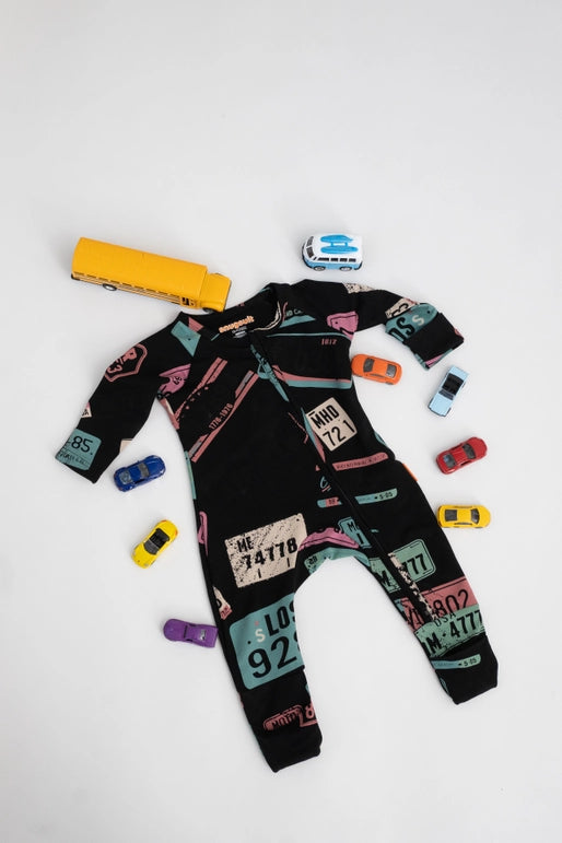 "Jessie" License Plate Pajama