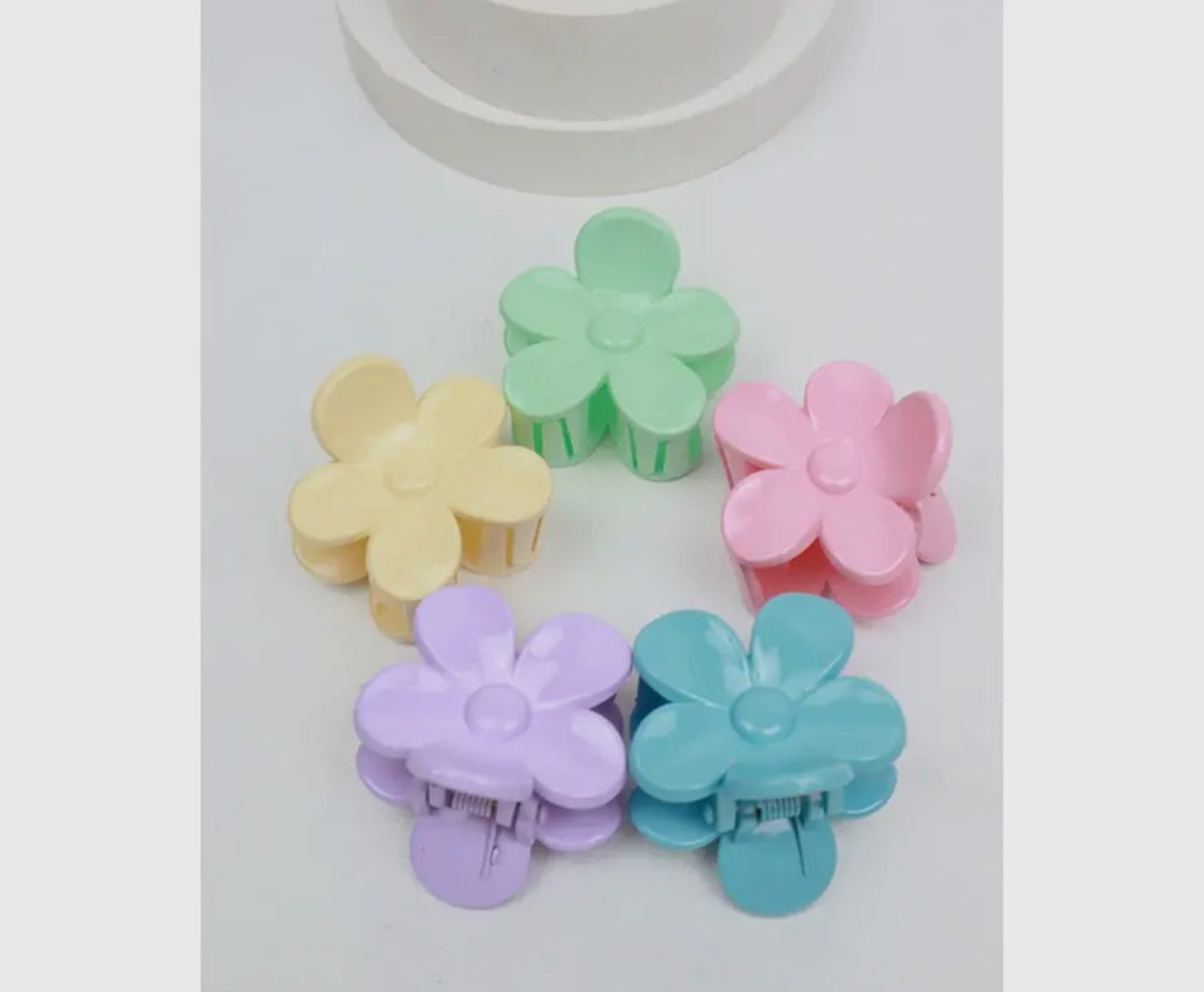 Mini Flower Hair Claws