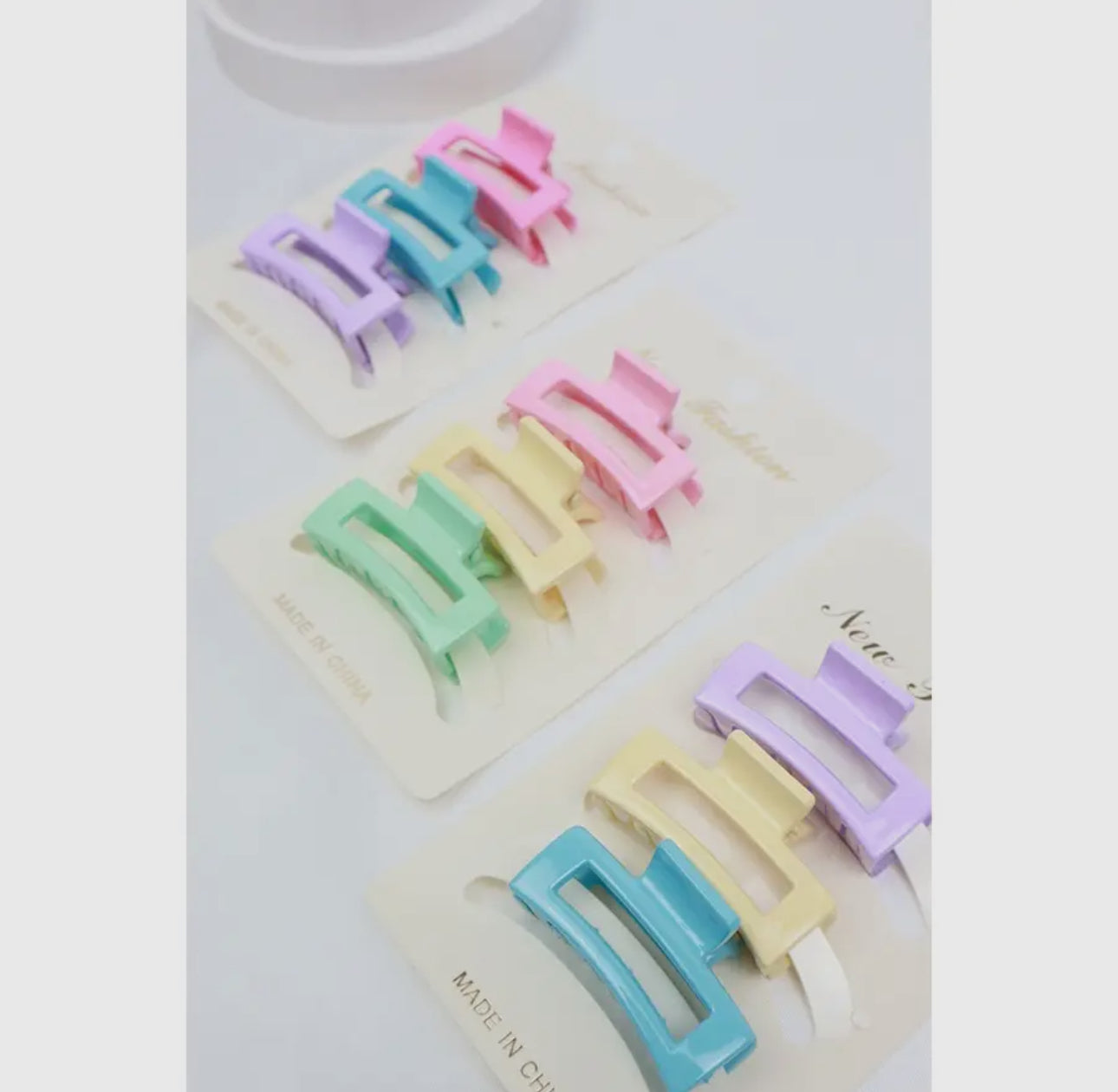 Mini Hair Claw Set