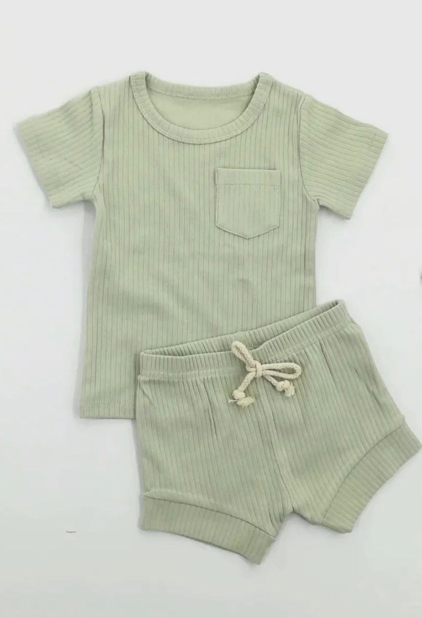 Ribbed Summer Set