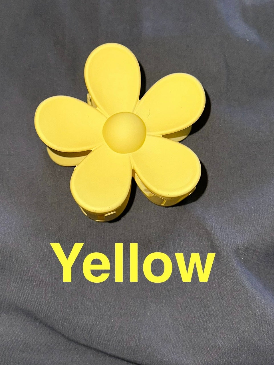 Daisy Matte Hair Claw