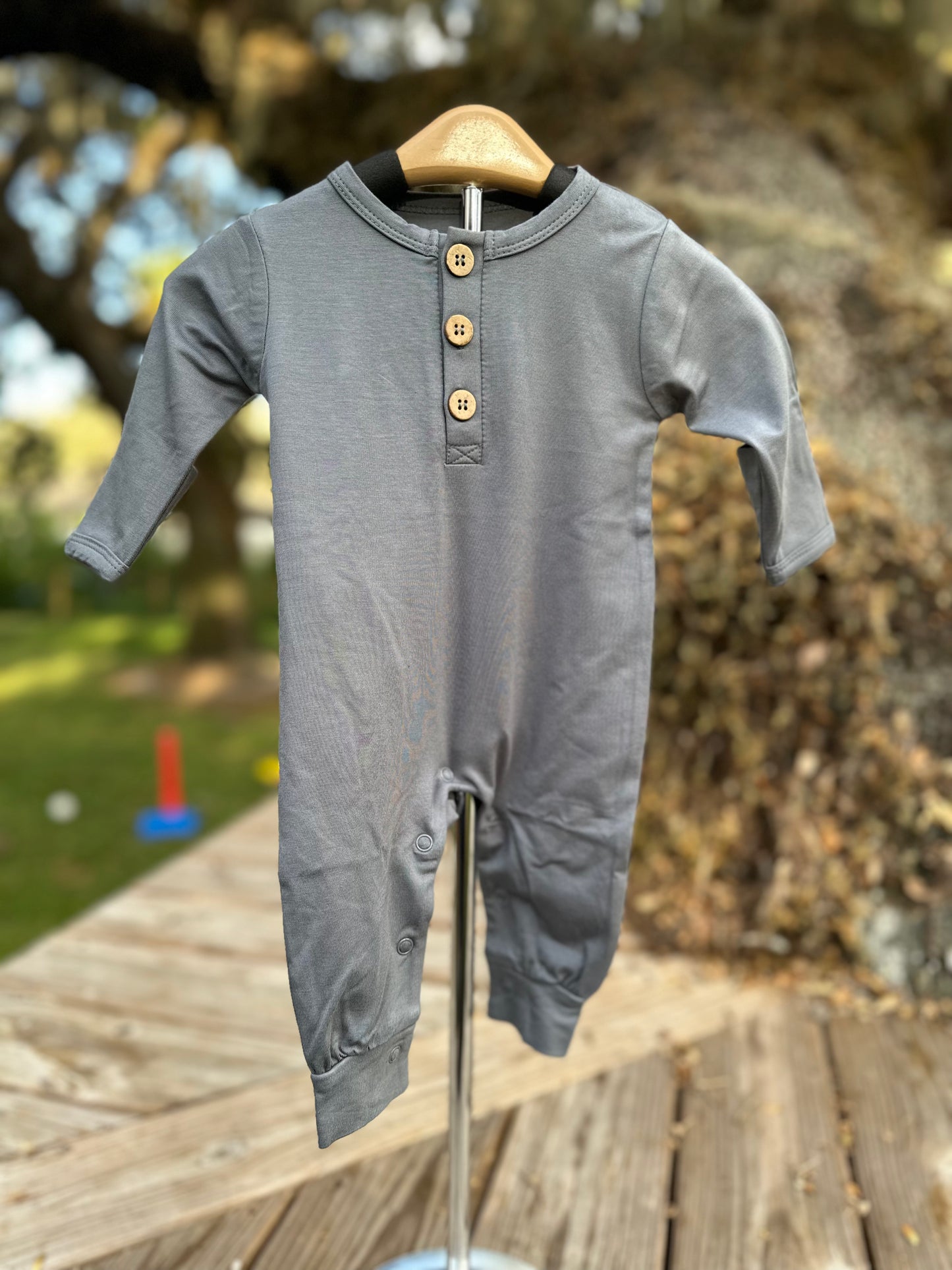 Bamboo Henley Romper