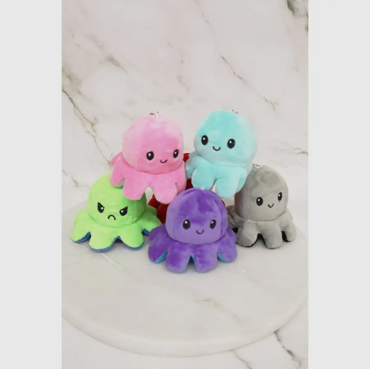 Octopus Plushie Keychain