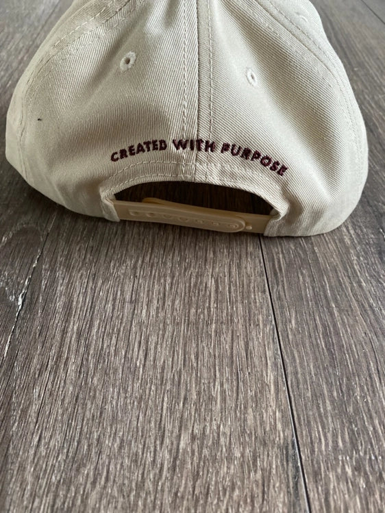 Checker Happy Snapback